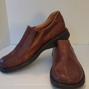 Kenneth Cole Reaction Brown Leather Shoes Size 13 M